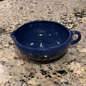 Bybee Blue Ceramic Pouring Bowl